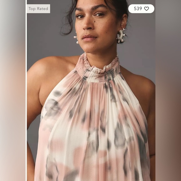 Maeve Halter Sheer Printed Maxi Dress by Anthropologie
Host Pick ⭐️ - Picture 8 of 10